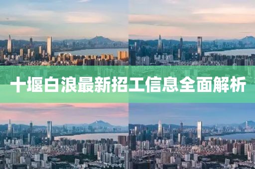 十堰白浪最新招工信息全面解析