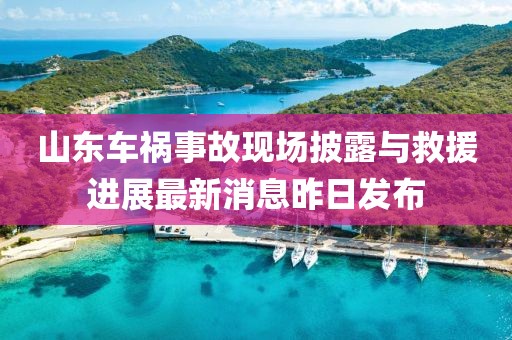 山東車禍?zhǔn)鹿尸F(xiàn)場披露與救援進展最新消息昨日發(fā)布