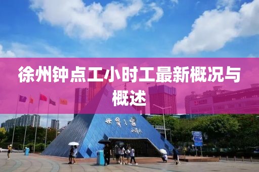 徐州鐘點(diǎn)工小時(shí)工最新概況與概述