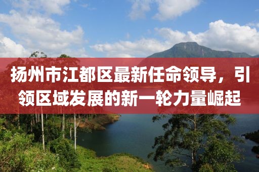 揚州市江都區(qū)最新任命領導，引領區(qū)域發(fā)展的新一輪力量崛起
