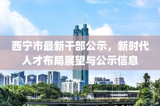 西寧市最新干部公示，新時(shí)代人才布局展望與公示信息