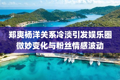 鄭爽楊洋關(guān)系冷淡引發(fā)娛樂(lè)圈微妙變化與粉絲情感波動(dòng)