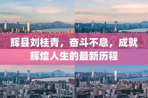 輝縣劉桂青，奮斗不息，成就輝煌人生的最新歷程