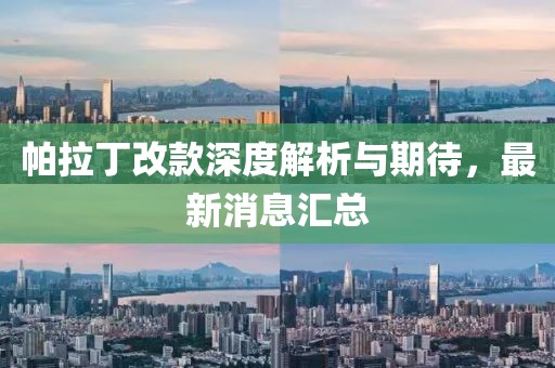 帕拉丁改款深度解析與期待，最新消息匯總