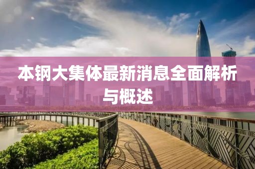 本鋼大集體最新消息全面解析與概述