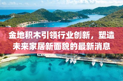 金地積木引領(lǐng)行業(yè)創(chuàng)新，塑造未來家居新面貌的最新消息