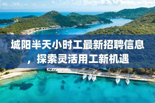 城陽半天小時工最新招聘信息，探索靈活用工新機遇