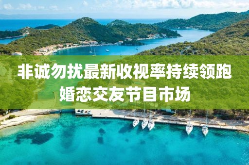 非誠勿擾最新收視率持續(xù)領跑婚戀交友節(jié)目市場