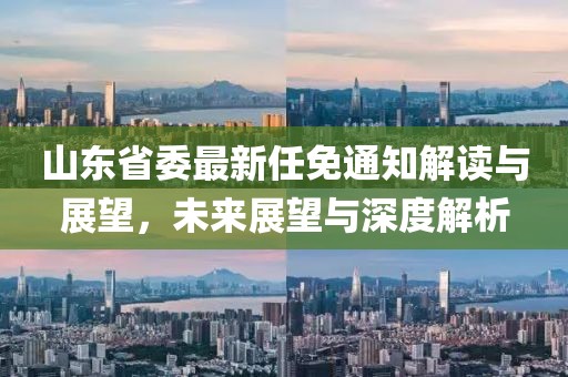 山東省委最新任免通知解讀與展望，未來展望與深度解析