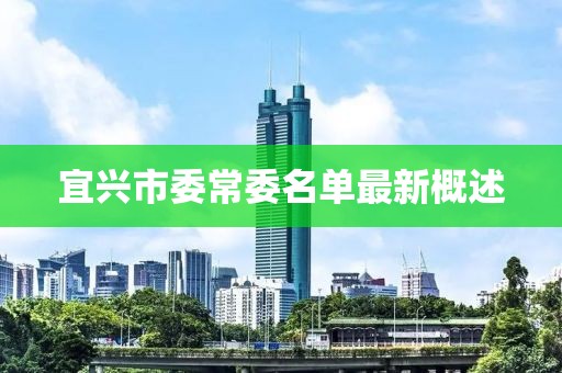 宜興市委常委名單最新概述