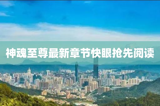 神魂至尊最新章節(jié)快眼搶先閱讀