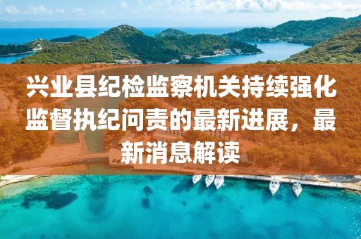 興業(yè)縣紀檢監(jiān)察機關(guān)持續(xù)強化監(jiān)督執(zhí)紀問責的最新進展，最新消息解讀