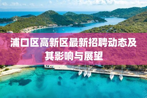 浦口區(qū)高新區(qū)最新招聘動態(tài)及其影響與展望