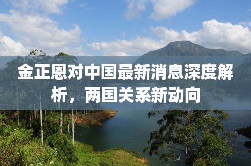 金正恩對(duì)中國(guó)最新消息深度解析，兩國(guó)關(guān)系新動(dòng)向