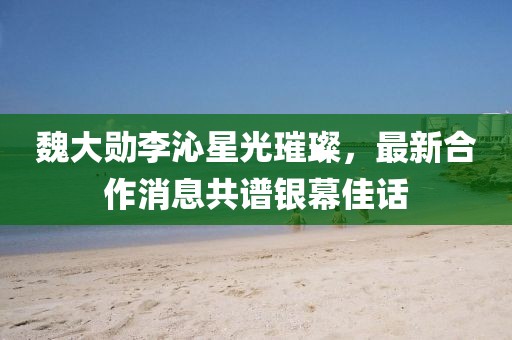 魏大勛李沁星光璀璨，最新合作消息共譜銀幕佳話