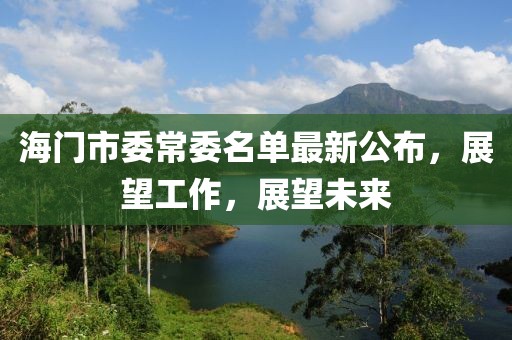 海門市委常委名單最新公布，展望工作，展望未來(lái)