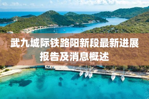 武九城際鐵路陽(yáng)新段最新進(jìn)展報(bào)告及消息概述