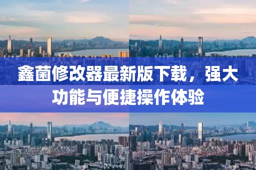 鑫菌修改器最新版下載，強(qiáng)大功能與便捷操作體驗(yàn)