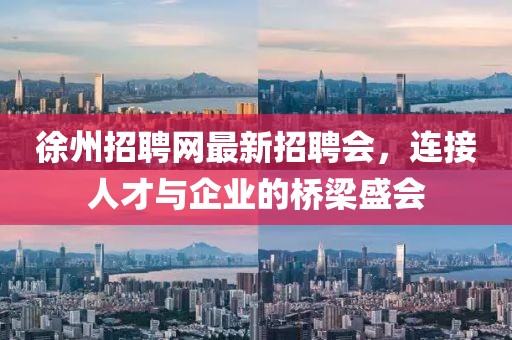 徐州招聘網(wǎng)最新招聘會，連接人才與企業(yè)的橋梁盛會