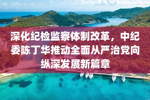 深化紀(jì)檢監(jiān)察體制改革，中紀(jì)委陳丁華推動全面從嚴(yán)治黨向縱深發(fā)展新篇章