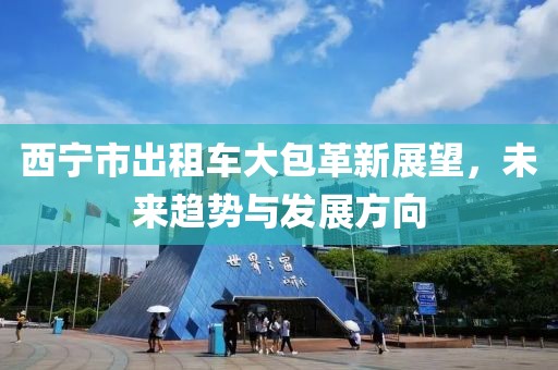 西寧市出租車大包革新展望，未來趨勢與發(fā)展方向