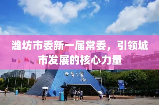 濰坊市委新一屆常委，引領(lǐng)城市發(fā)展的核心力量
