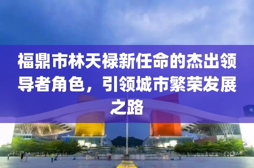 福鼎市林天祿新任命的杰出領(lǐng)導(dǎo)者角色，引領(lǐng)城市繁榮發(fā)展之路