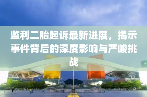 監(jiān)利二胎起訴最新進(jìn)展，揭示事件背后的深度影響與嚴(yán)峻挑戰(zhàn)