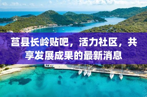 莒縣長嶺貼吧，活力社區(qū)，共享發(fā)展成果的最新消息