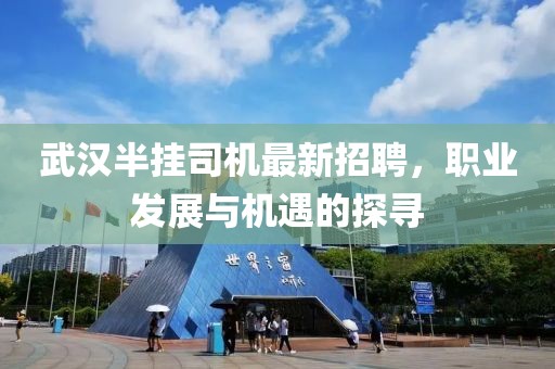 武漢半掛司機(jī)最新招聘，職業(yè)發(fā)展與機(jī)遇的探尋