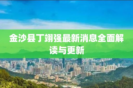 金沙縣丁翊強最新消息全面解讀與更新