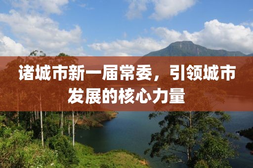 諸城市新一屆常委，引領(lǐng)城市發(fā)展的核心力量