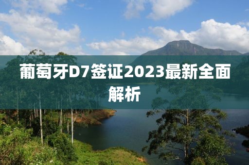 葡萄牙D7簽證2023最新全面解析