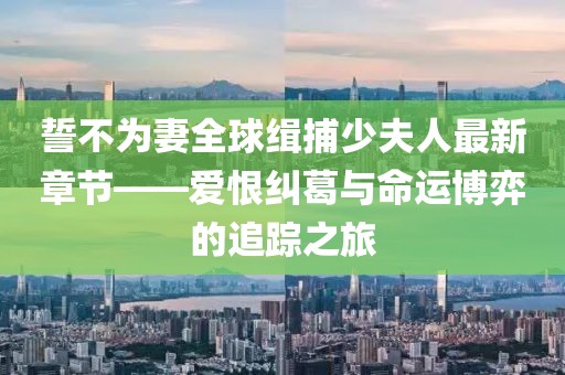 誓不為妻全球緝捕少夫人最新章節(jié)——愛(ài)恨糾葛與命運(yùn)博弈的追蹤之旅