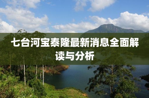 七臺河寶泰隆最新消息全面解讀與分析