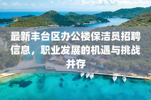最新豐臺區(qū)辦公樓保潔員招聘信息，職業(yè)發(fā)展的機遇與挑戰(zhàn)并存