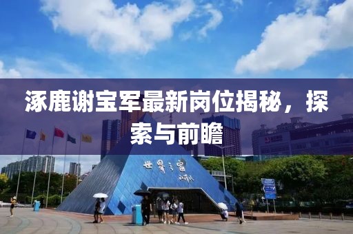 涿鹿謝寶軍最新崗位揭秘，探索與前瞻