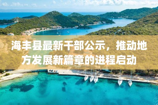 海豐縣最新干部公示，推動(dòng)地方發(fā)展新篇章的進(jìn)程啟動(dòng)