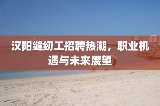 漢陽縫紉工招聘熱潮，職業(yè)機遇與未來展望
