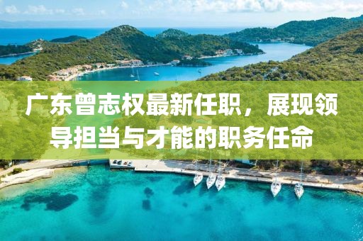 廣東曾志權(quán)最新任職，展現(xiàn)領(lǐng)導(dǎo)擔(dān)當(dāng)與才能的職務(wù)任命