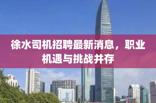 徐水司機(jī)招聘最新消息，職業(yè)機(jī)遇與挑戰(zhàn)并存