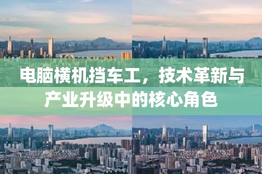 電腦橫機擋車工，技術(shù)革新與產(chǎn)業(yè)升級中的核心角色