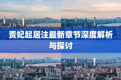 貴妃起居注最新章節(jié)深度解析與探討