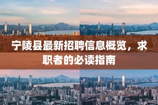寧陵縣最新招聘信息概覽，求職者的必讀指南