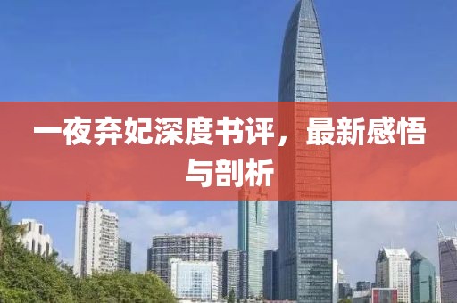 一夜棄妃深度書(shū)評(píng)，最新感悟與剖析