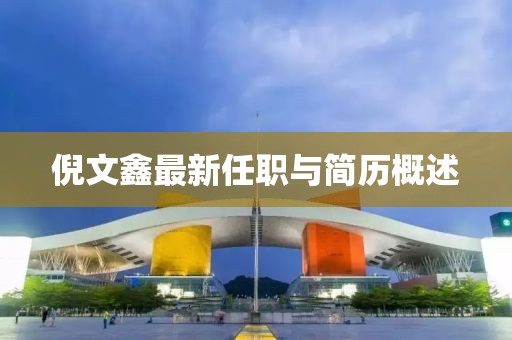倪文鑫最新任職與簡(jiǎn)歷概述