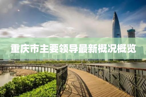 重慶市主要領(lǐng)導(dǎo)最新概況概覽