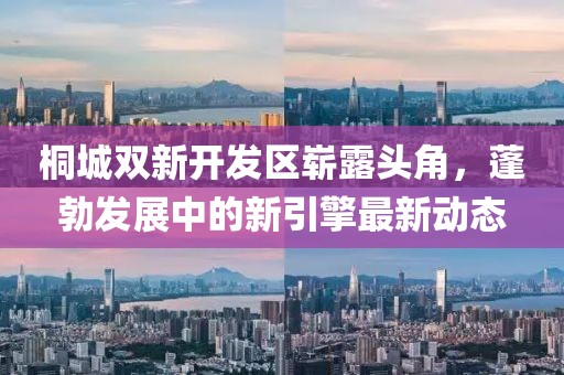 桐城雙新開發(fā)區(qū)嶄露頭角，蓬勃發(fā)展中的新引擎最新動態(tài)