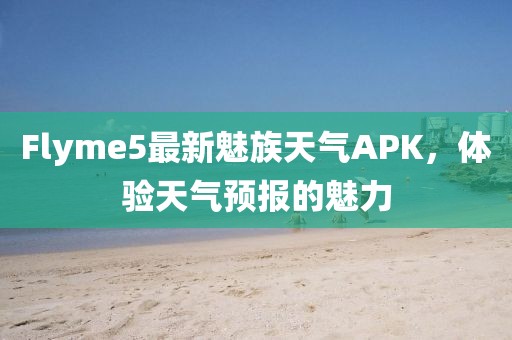 Flyme5最新魅族天氣APK，體驗(yàn)天氣預(yù)報(bào)的魅力
