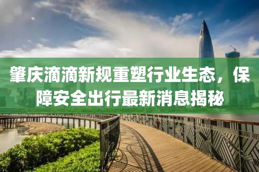 肇慶滴滴新規(guī)重塑行業(yè)生態(tài)，保障安全出行最新消息揭秘